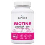 Bandini® Biotine + Selenium + Zink | Vitaminen voor Haar, Nagels en Huid |
